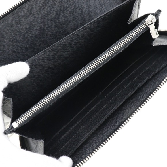 Louis Vuitton Zippy Organizer M60632 Epi Leather Noir Black CA2136 Men's Long...